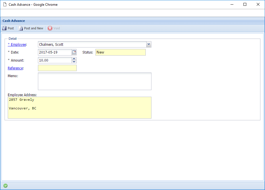 Worker Cash Advances